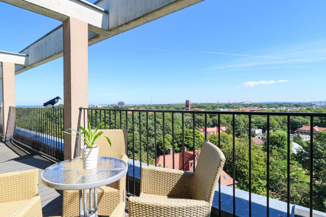 Apartament Morena Z Widokiem Z Tarasu Na Morze Swinoujscie Exterior photo